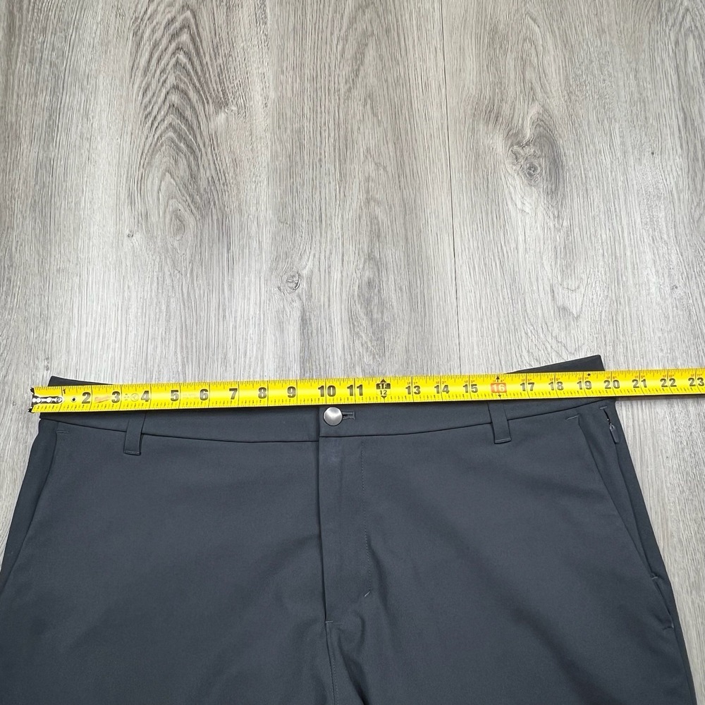 Lululemon Commission Pant Classic 32" Warpstreme Men's Size 38 Gray - Picture 7 of 12